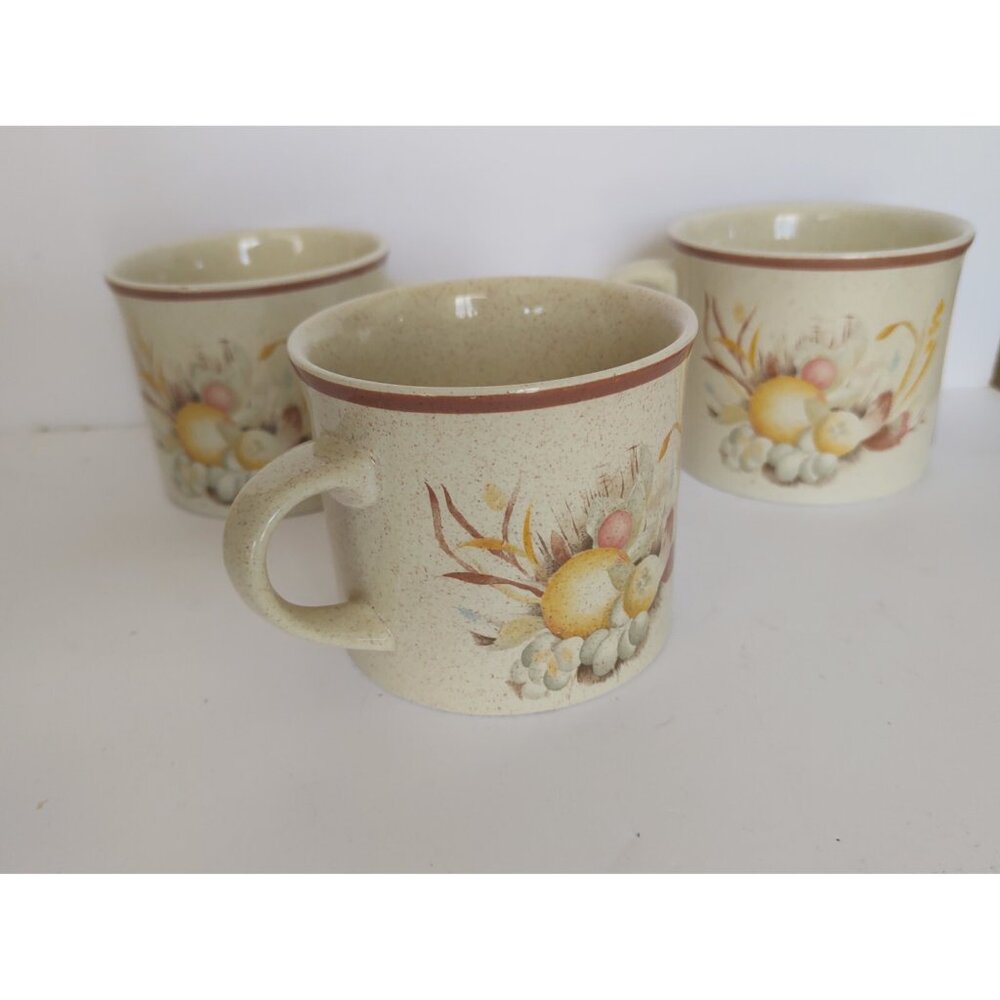 Royal Doulton Lambethware Coffee/Tea Mugs(3) Harvest Time LS 1039 - 1979